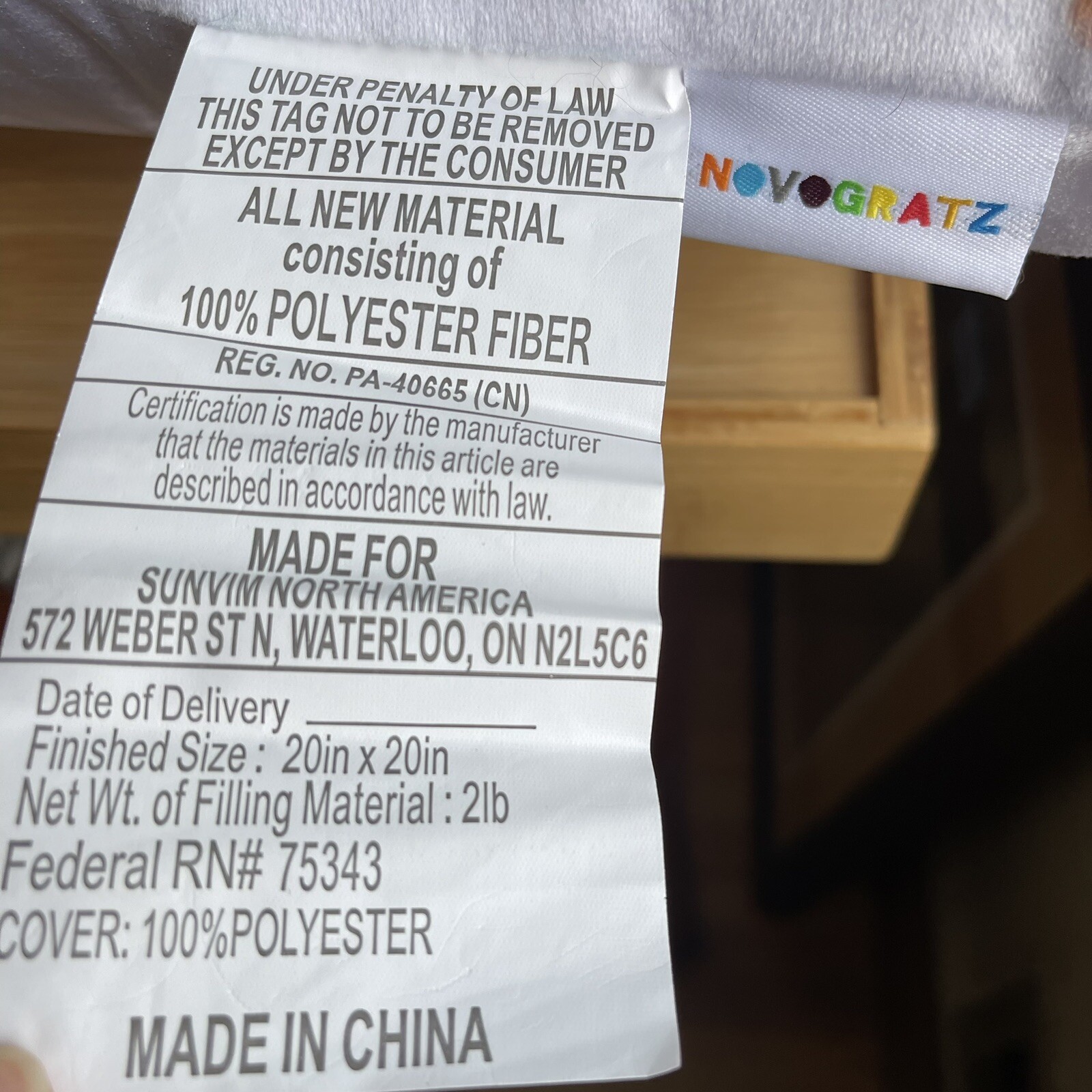 Novogratz Christmas Gnome Mushroom Squirrel Deer Light Up Holiday Pillow NWT