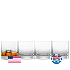 ZWIESEL GLAS Paris Whiskey Tumbler Glasses - Set of 6, 13.5 oz, Durable Crystal