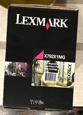 X792X2MG LEXMARK X792 PRINT CARTRIDGE MAGENTA 20K New Factory Sealed OEM