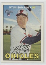 2016 Topps Heritage High Number Short Print Hyun Soo Kim #721 c7w