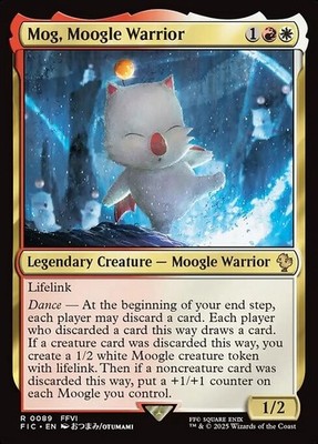 Mog, Moogle Warrior - Rare/Leg. Kreatur - Commander: MTG - FINAL FANTASY - EN/NM