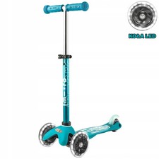 Monopattino Deluxe Aqua Led per Bambini 2+ Anni