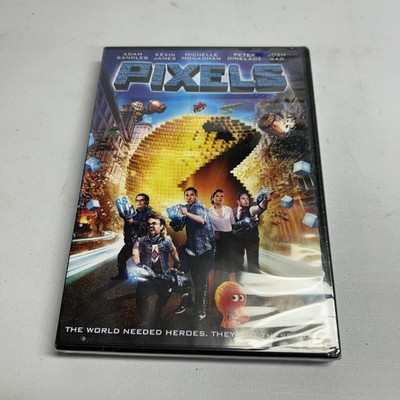 Pixels DVD Movie Adam Sandler Kevin James Sci-Fi Comedy Action Adventure