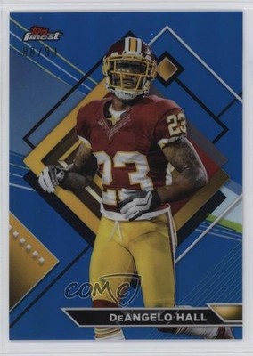 2023 Topps Composite Topps Finest Blue Refractor /99 DeAngelo Hall #248 1l2