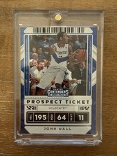2020-21 Panini Contenders Draft Picks- John Wall #34 Cracked Ice Ticket /23