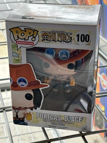Funko Pop! Animation One Piece Portgas D. Ace Box #100 - ORIGINAL 2016 RELEASE!