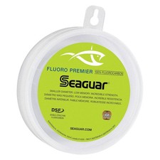 SEAGUAR Fluoro Premier 25lb/50yds Fluorocarbon Leader 25FP50 