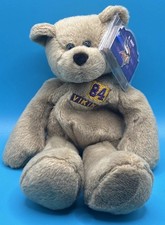 Limited Treasures NFL Minnesota Vikings Randy Moss Plush Beanie Bear Brown 1998