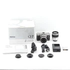 1430shot【NEARMINT w/Box】PENTAX Q7 Digital Camera Silver Double kit 02 06 From JP