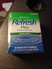  Nine Boxes REFRESH Plus Lubricant Eye Drops - Pack of 30 Each Box — photo 2