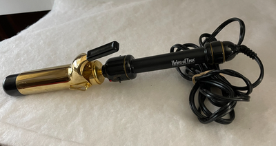 #ad Helen Of Troy Model 1006 Gold Plated Professional Series Curling Iron High Heat $25.00