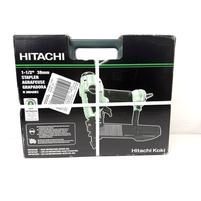 #ad Hitachi Genuine 18 Gauge 1 1 2quot; Narrow Crown Stapler N3804AB3 Brand New Sealed $69.99