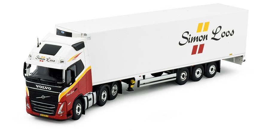 Miniature Volvo FH05 GL XL 1/50 Tekno réplique haut de gamme Simon Loos