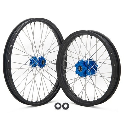 TARAZON 19''x1.4 & 16''x1.85 CNC Spoked Wheels Rims Hubs Set For Talaria Sting XXX