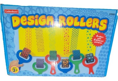Lakeshore Design Roller Stamps. Summer Arts Crafts Ages 3+ Teacher school 