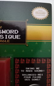 TWO OFFICIAL NINTENDO LEGEND OF ZELDA CLASSIC SWORDS NES 8 BIT RETRO WITH SOUNDS