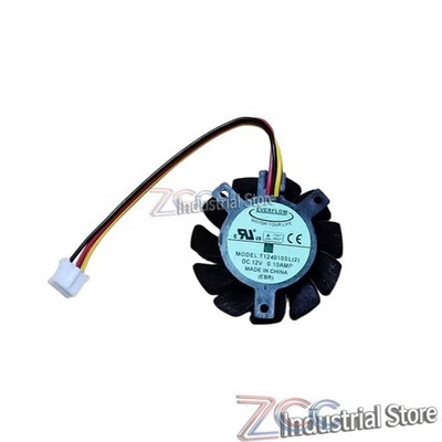 1PCS New EVERFLOW T124010SL(2) Cooling Fan DC12V 0.10A 3Pin Durable