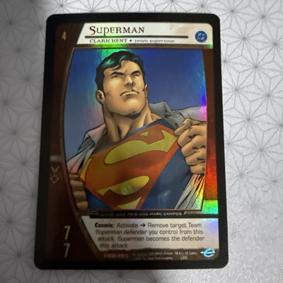Superman Clark Kent Vs System DC Extended Art Promo Foil Card DSM-021