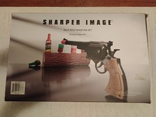 Sharper Image Wild West Shooting Set Infrared Target Game  Slightly Used"