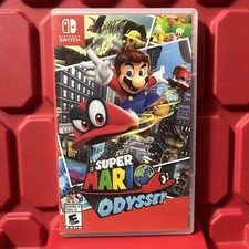 Super Mario Odyssey Nintendo Switch Empty Replacement Case Only NO GAME
