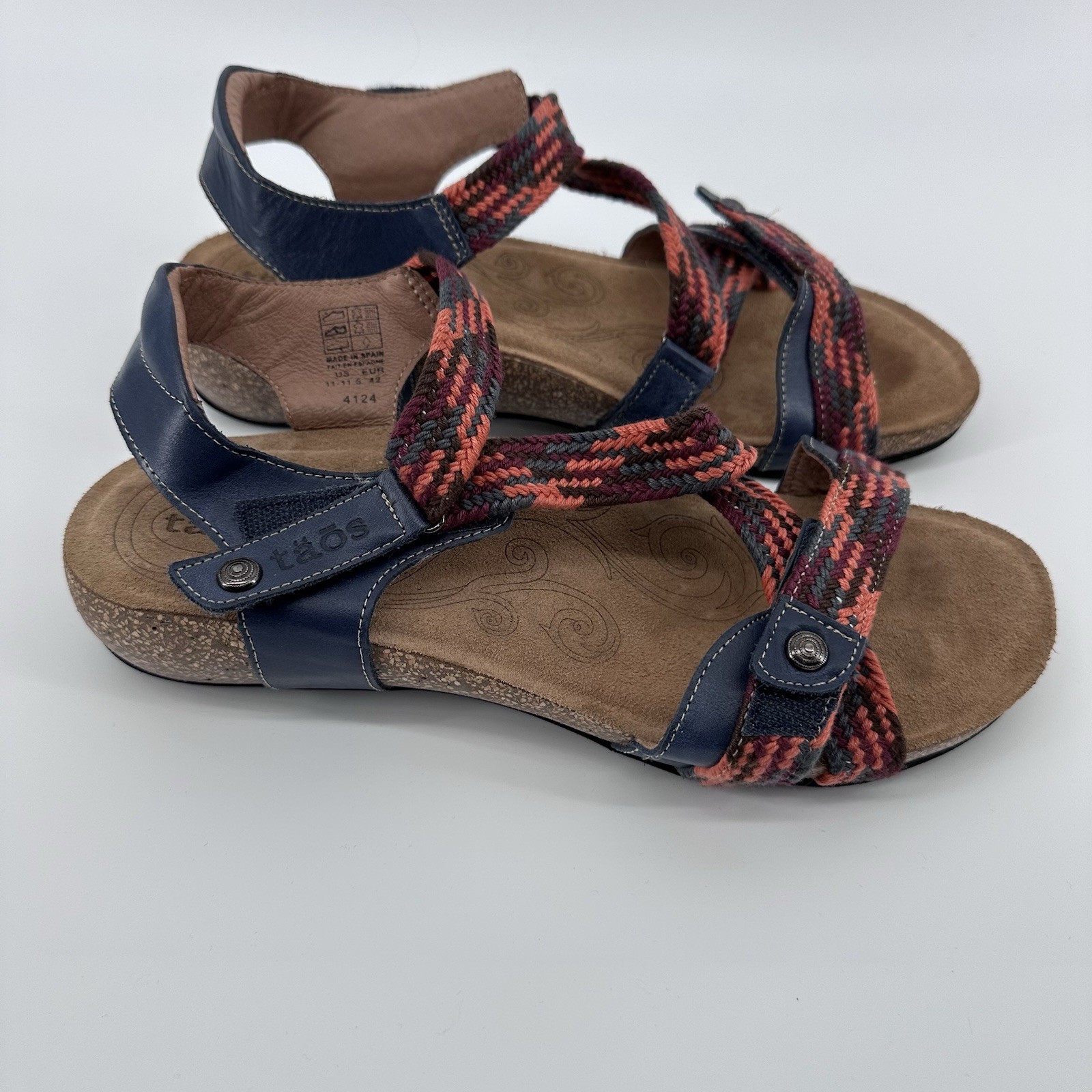 Women's TAOS Footwear Trulie Braided Sandals Woven Strap Size 11