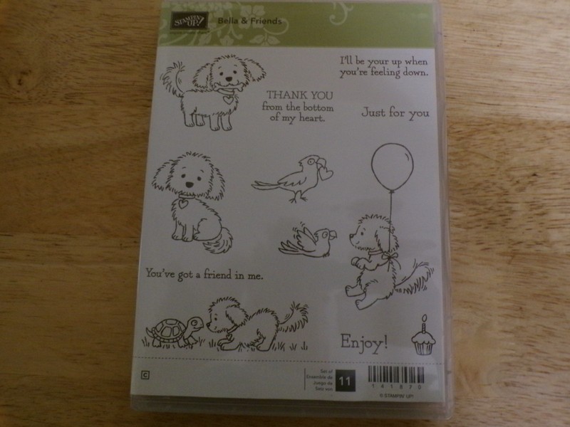 Stampin Up  Bella & Friends Stamps