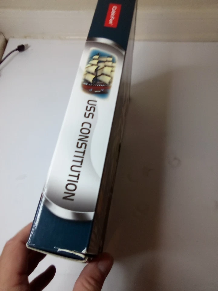 RARE CubicFun 3D Puzzle USS Constitution Vessel Ship Model MISB FREE SHIPPING - Image 3 of 4