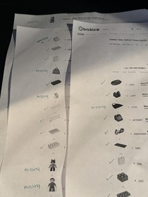 LEGO 10599 Batman Adventure Superman Wonder Woman DUPLO Incomplete