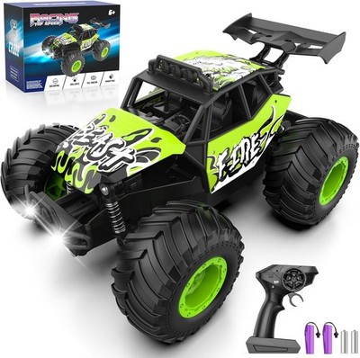 Remote Control Car, All Terrain RC Cars with Speed Switch RC Truck with LED H...