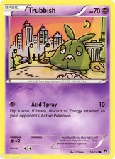 Trubbish 56/122 : Common Mint/Near Mint Pokemon Card : XY09: BREAKPoint