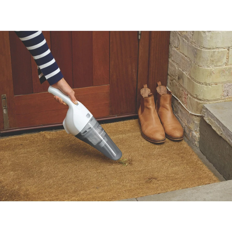 BLACK+DECKER Handheld Vacuum 2Ah, Power White - HNV220BCZ10FF - Image 4 of 4