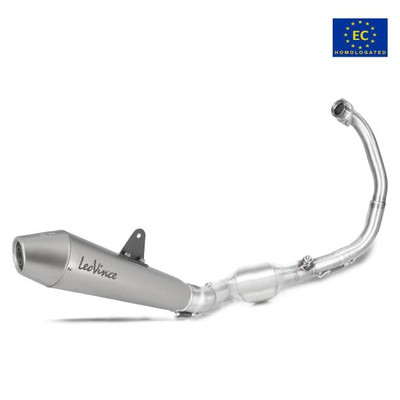 8242 SILENCER LEOVINCE KAWASAKI ER-6N 2006-2011 UNDERBODY INOX / CARBON
