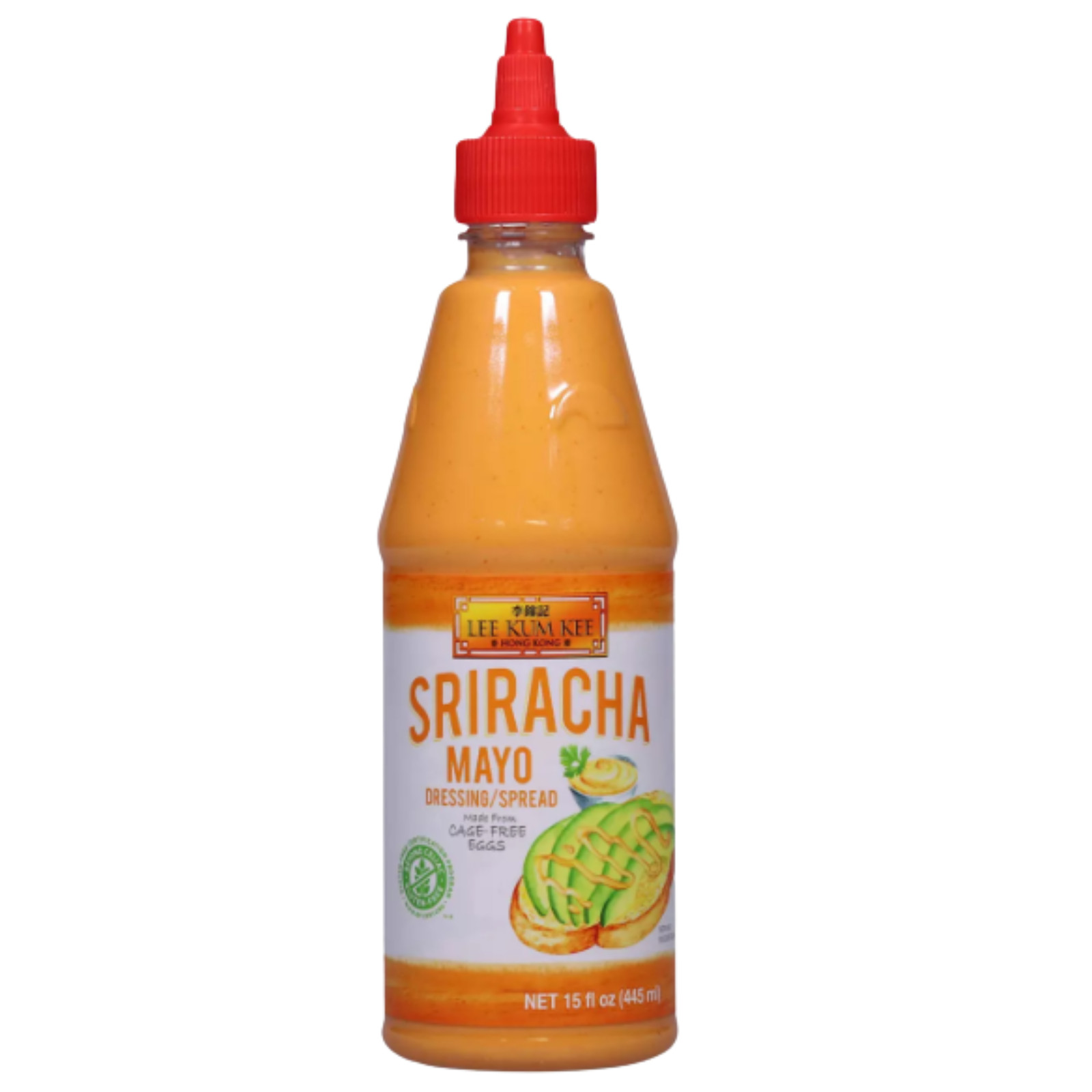 Aderezo de mayonesa picante Lee Kum Kee Sriracha Mayo 15 oz sin gluten