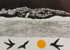 DAVID WALMSLEY "IN THE BEGINNING II" LIMITED EDITION ARTWORK