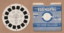 Vintage View-Master reel SP-287 White Sands National Monument, New Mexico 1940s