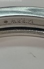 J.Crew Silver Tone Chunky Hinged Bangle 38.4g — photo 3