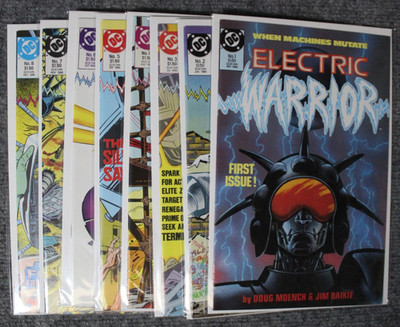 Electric Warrior #1-8 Full Run Of 8 DC Comics 1986 WE COMBINE SHIPPING BB99