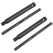 Tour Mandrin Clé, 14mm Carré Tête Outil pour Gravure Fraiseuse 2Pcs (L200x220mm)