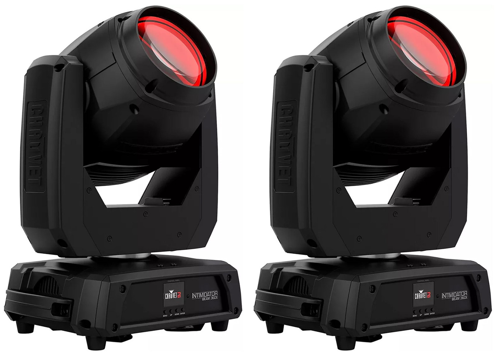 2 Светодиодные движущиеся фары Chauvet DJ Intimidator Beam 360X DMX с радиочастотными приемниками 366190₽