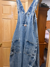 Round House Bib Overalls. 50/32 worn out by a real Oklahoma farmer  Style 