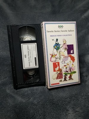 Early Advantage - Favorite Stories/Favorite Authors French Video Collection -VHS