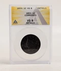 Photo of a 1829-P Large Cent from an eBay listing that sold on Jul 16, 2026