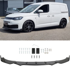 glänzend Schwarz Frontspoiler Spoilerschwert Frontlippe Spoiler Für VW Caddy Mk5