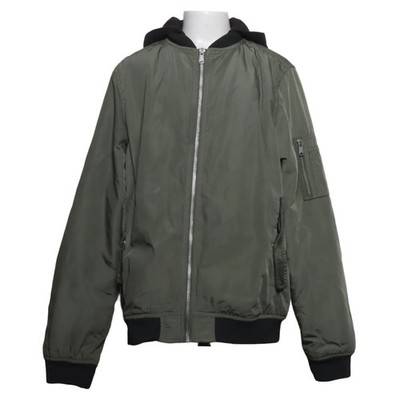 H&M, Bomberjacke, Mädchen, Größe: 146/152, Grün/Schwarz #RlS