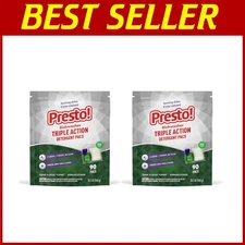 90 Pack of Amazon Brand Dishwasher Pacs - Fresh Scent, Phosphate-Free Cleaner