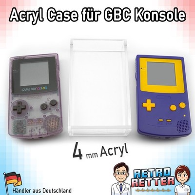 Acryl Case für GameBoy Color Konsole GBC UV Schutz Hülle