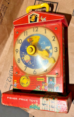 Fisher-Price Music Box Teaching Clock