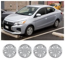 Juego de 4 tapacubos de 14" a presión para cubierta de llantas Mitsubishi Mirage 2014-2025