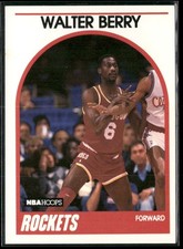 1989-90 HOOPS WALTER BERRY HOUSTON ROCKETS #44