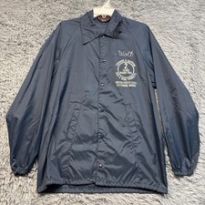 VTG Pittsburg CA Steel Mill Pla-Jac Dunbrooke Jacket, 40M42 USA Made Blue WALT